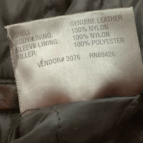 Wilson Leather . M. Julian Lined Genuine Leather Jacket Men’s XL - Picture 14 of 14